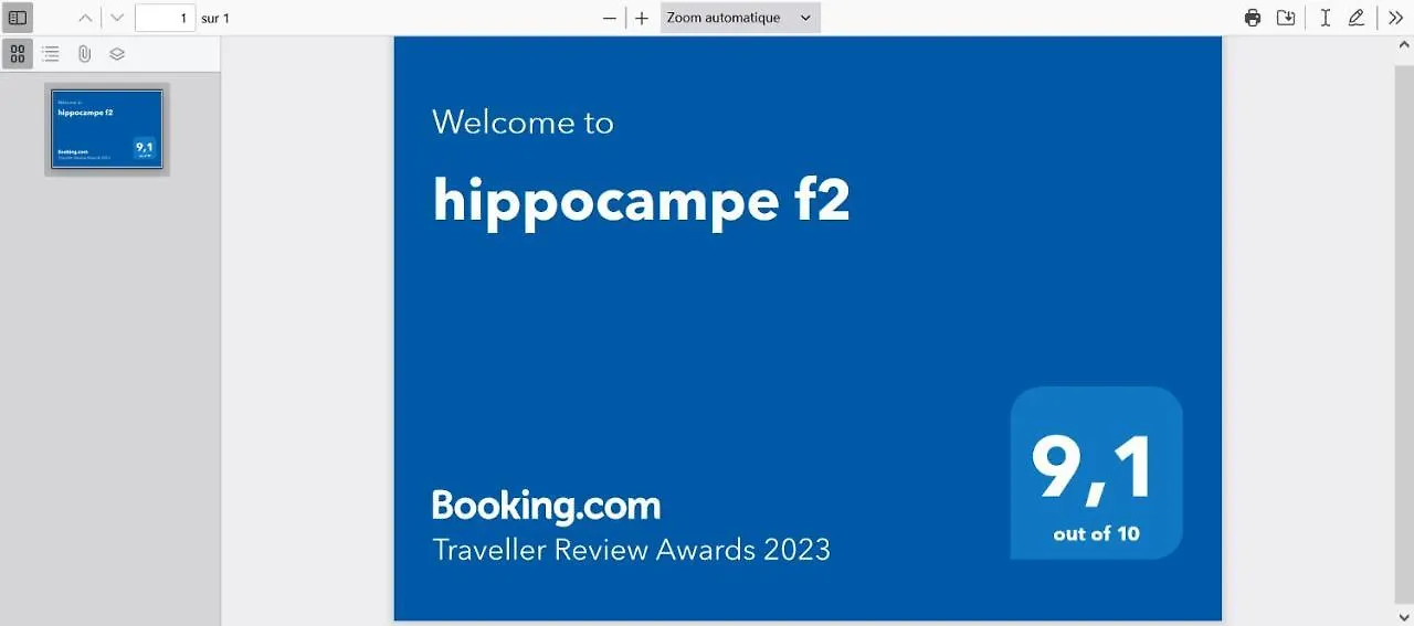 Hippocampe F2 Apartment Frejus